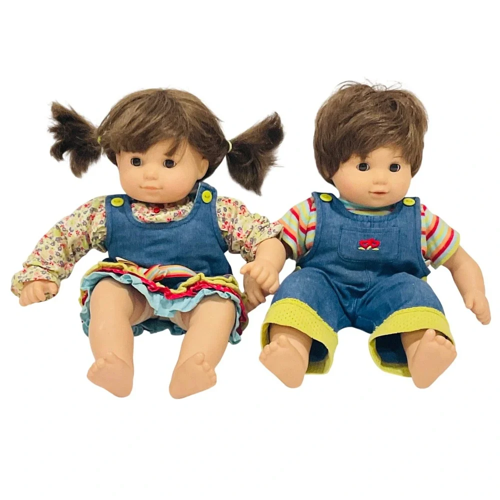 American Girl Bitty Baby Twins Boy Girl Brown Hair Brown Eyes Original‎ Clothing